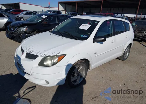 2003 Pontiac Vibe из США, поврежденный, VIN 5Y2SL62863Z481006